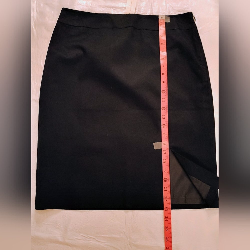 Ann Taylor Classic Navy Mini Skirt - Picture 8 of 9